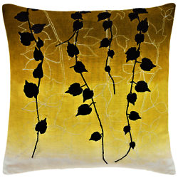 Clarissa Hulse Boston Ivy Cushion Sulphur